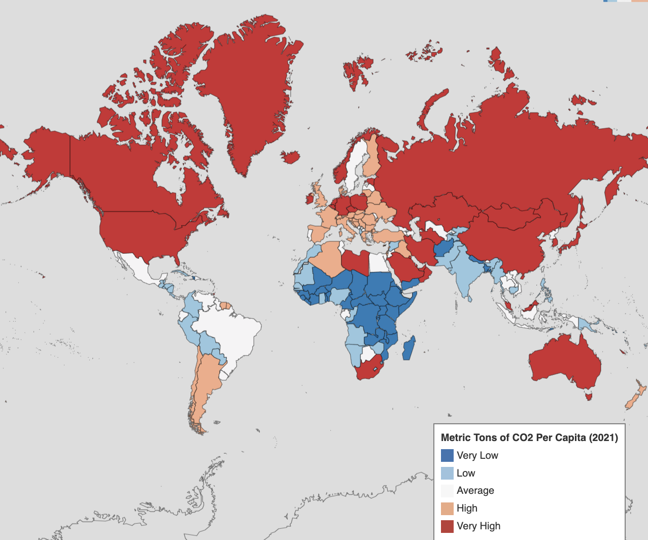 Per Capita CO2 Emissions