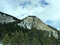 Terrain along interstate I-70 in Colorado